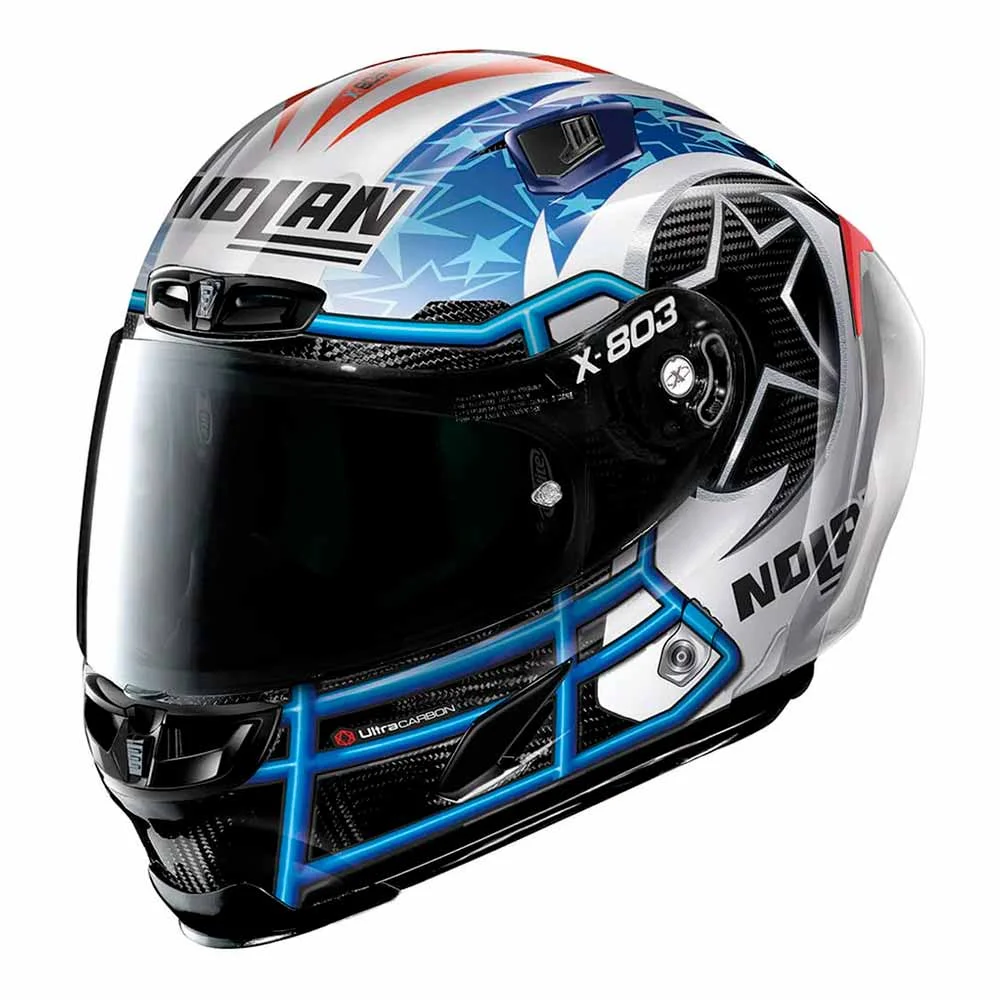 NOLAN X-lite アクセサリー3点セット Capacete Nolan X-Lite X-803 RS Rins Austin (Carbono) - Spinelli